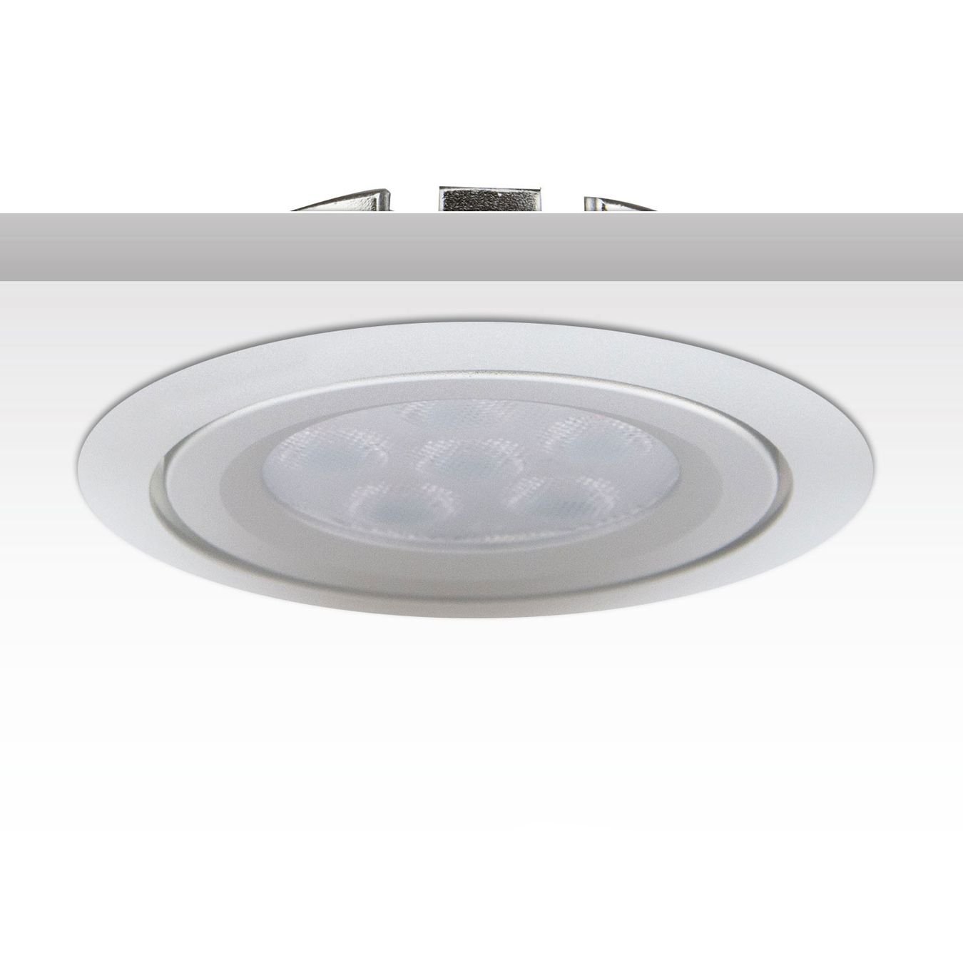 Lampade: LED Einbaustrahler, IP42, 8 cm Ø, Spot – Nuovo (secondo la descrizione) da Kreuzlingen venduto da Smart-Light 1