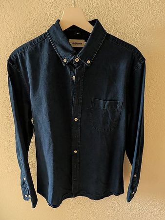 Hemd Taylor Stitch blu 40 indigo