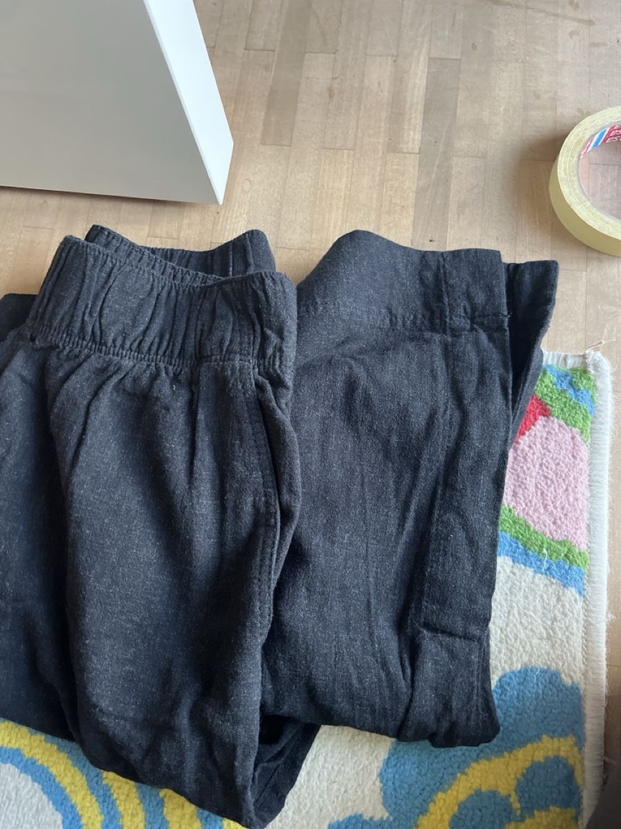 H&M Pantaloni: Leinenstoffhose Gr. S H&m – Usato da Dagmersellen venduto da mas_zpx9 2