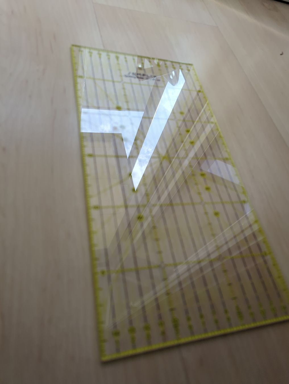 Sonstiges Schreiben & Zeichnen: Schneidelineal SEMPLIX Quilting Ruler 15x30cm – Gebraucht aus Winterthur von joh_mj2t 1