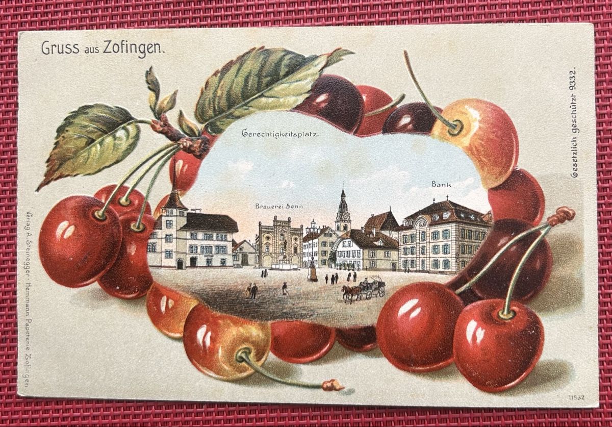 Cartoline postali: Prägekarte Zofingen  – Usato da Horw venduto da Tellbub