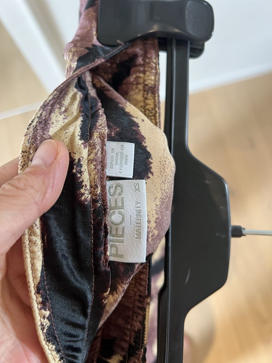 Pieces Gonne: Umstandsrock Tigerprint Seidenrock – Usato da Murten venduto da Rebelle_en_Style 2