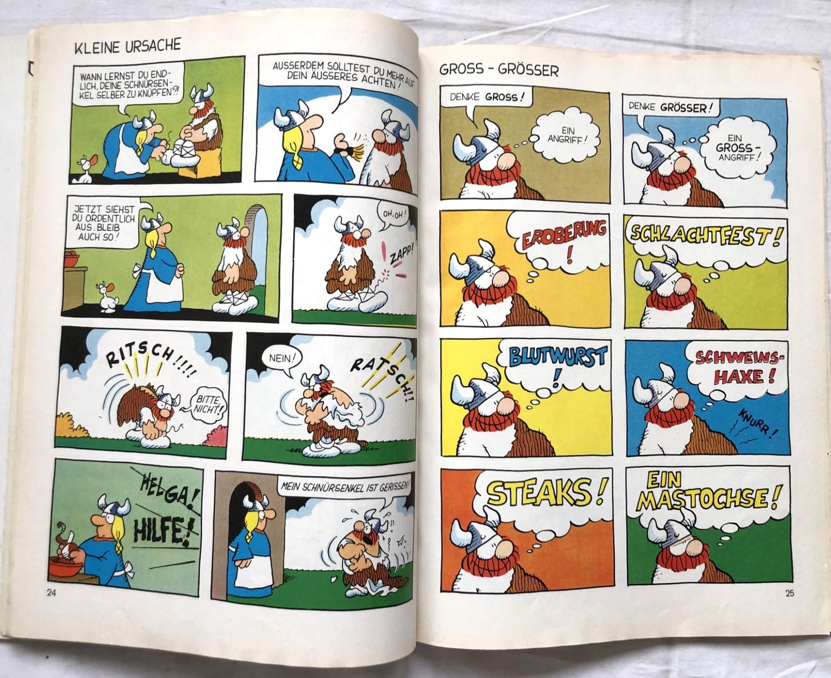 Fumetti: HÄGAR - DER SCHRECKLICHE - Bände 14 + 16 – Usato da Schaffhausen venduto da durruti 5