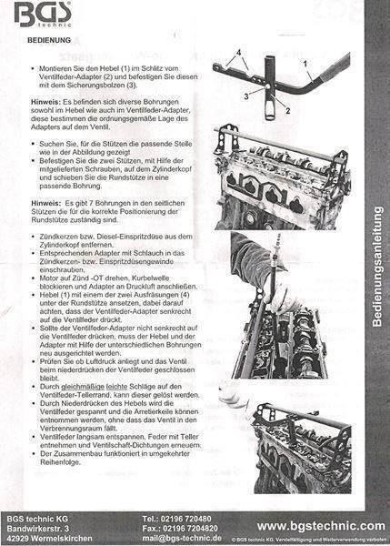 Alle Werkzeuge: Druckluft Ventilfederspanner Ventilfeder – Neu und originalverpackt aus Amriswil von JaJa-Express 2