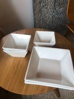 2 große Schalen und 2 kleine Schalen