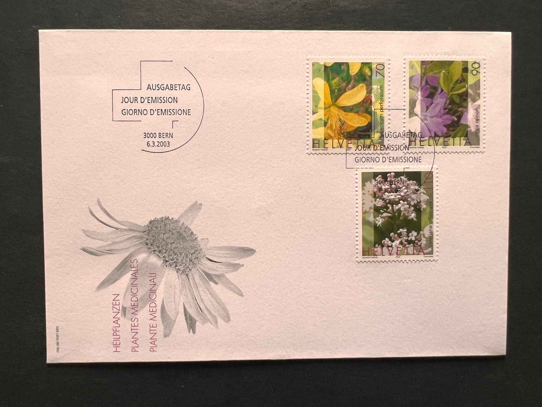 Tutti i francobolli: Sonderbrief  2003 FDC (R473) – Usato da Hinwil venduto da Sidi4