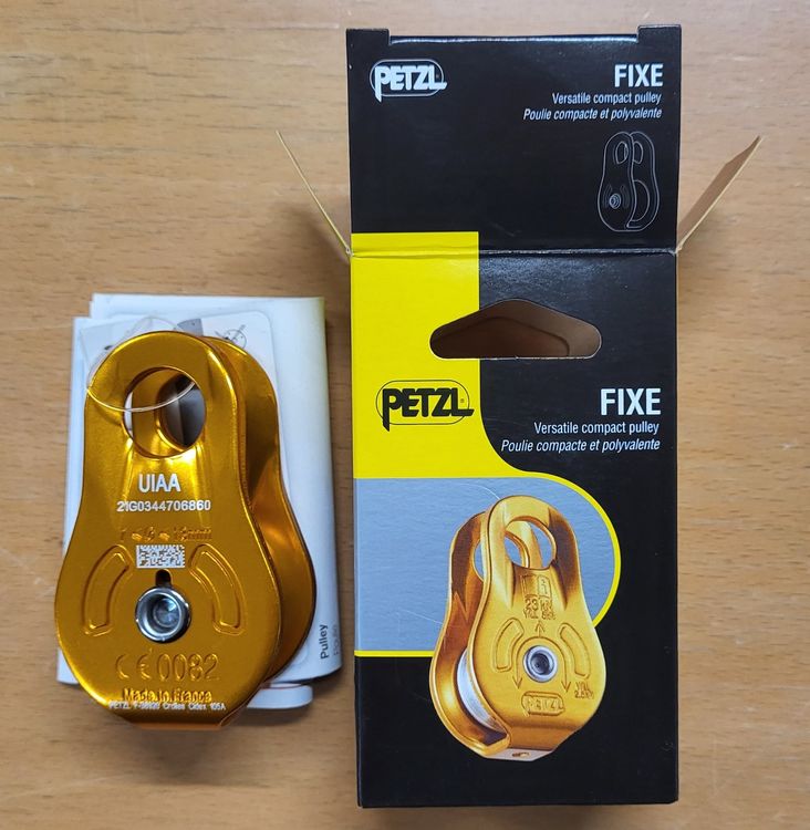 Petzl Fixe Seilrolle Umlenkrolle Karabiner | Kaufen auf Ricardo