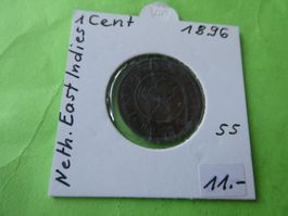Niederländisch-Indien 1896,  1 Cent