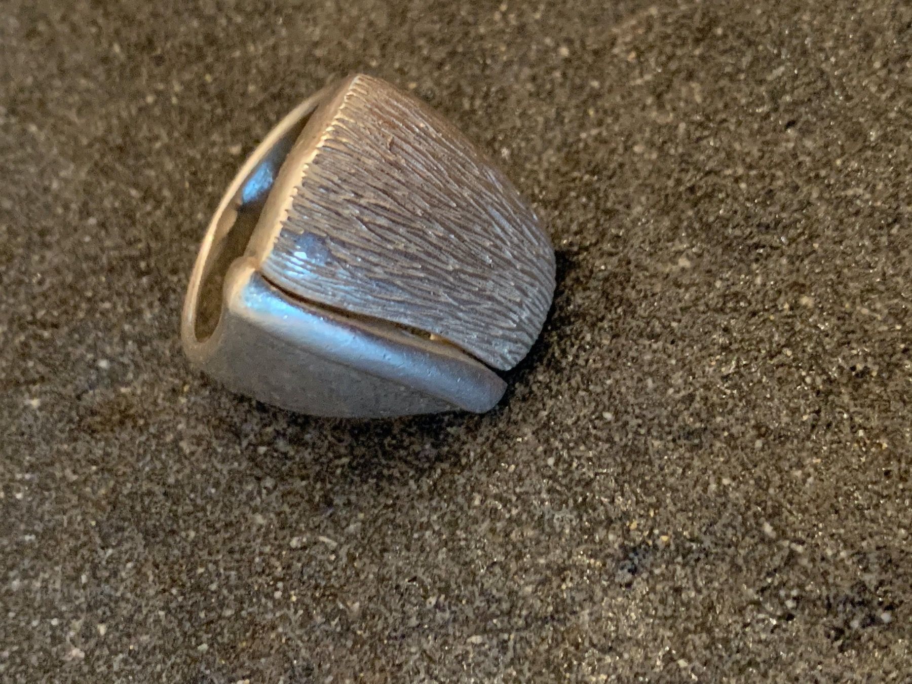 Anelli: massiver Silber Ring - super Design - Grösse 53 – Nuovo (secondo la descrizione) da Zürich venduto da uvu2 1