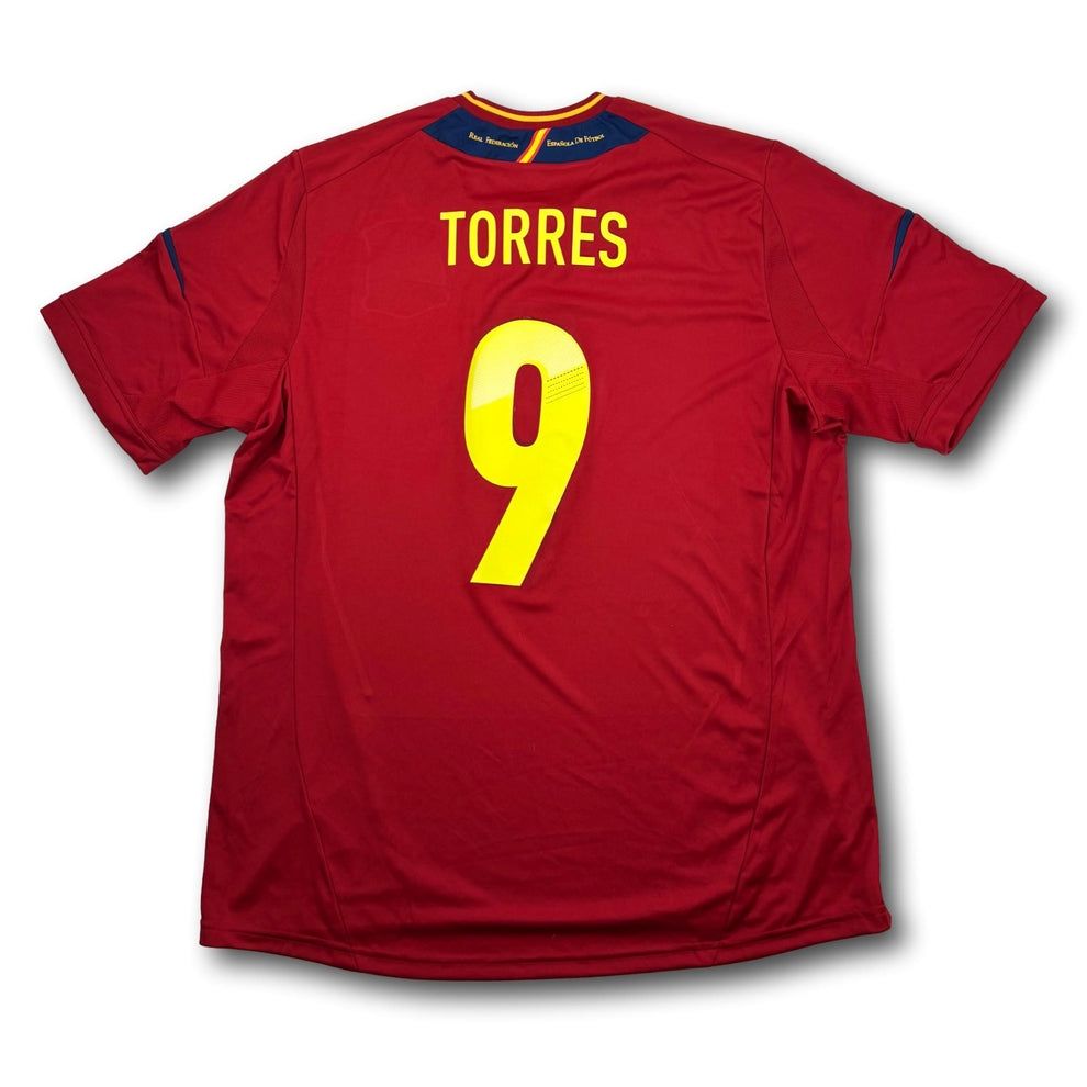 Canottiere & Pantaloni: Spanien - 2012 - Heim - XL - adidas - Torres – Usato da Bolligen venduto da ToTheJerseyEquipment