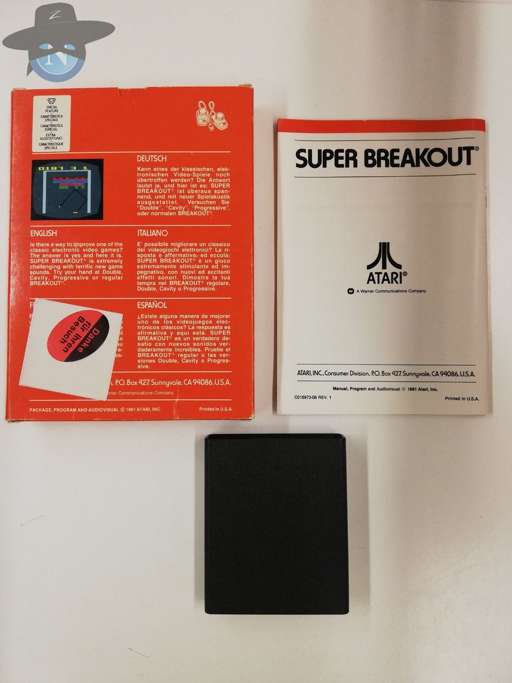 Atari Spiele: Super Breakout / Atari VCS 2600 – Gebraucht aus St. Gallen von zorro_dc 1