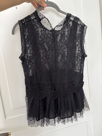 Lace Blouse Zara
