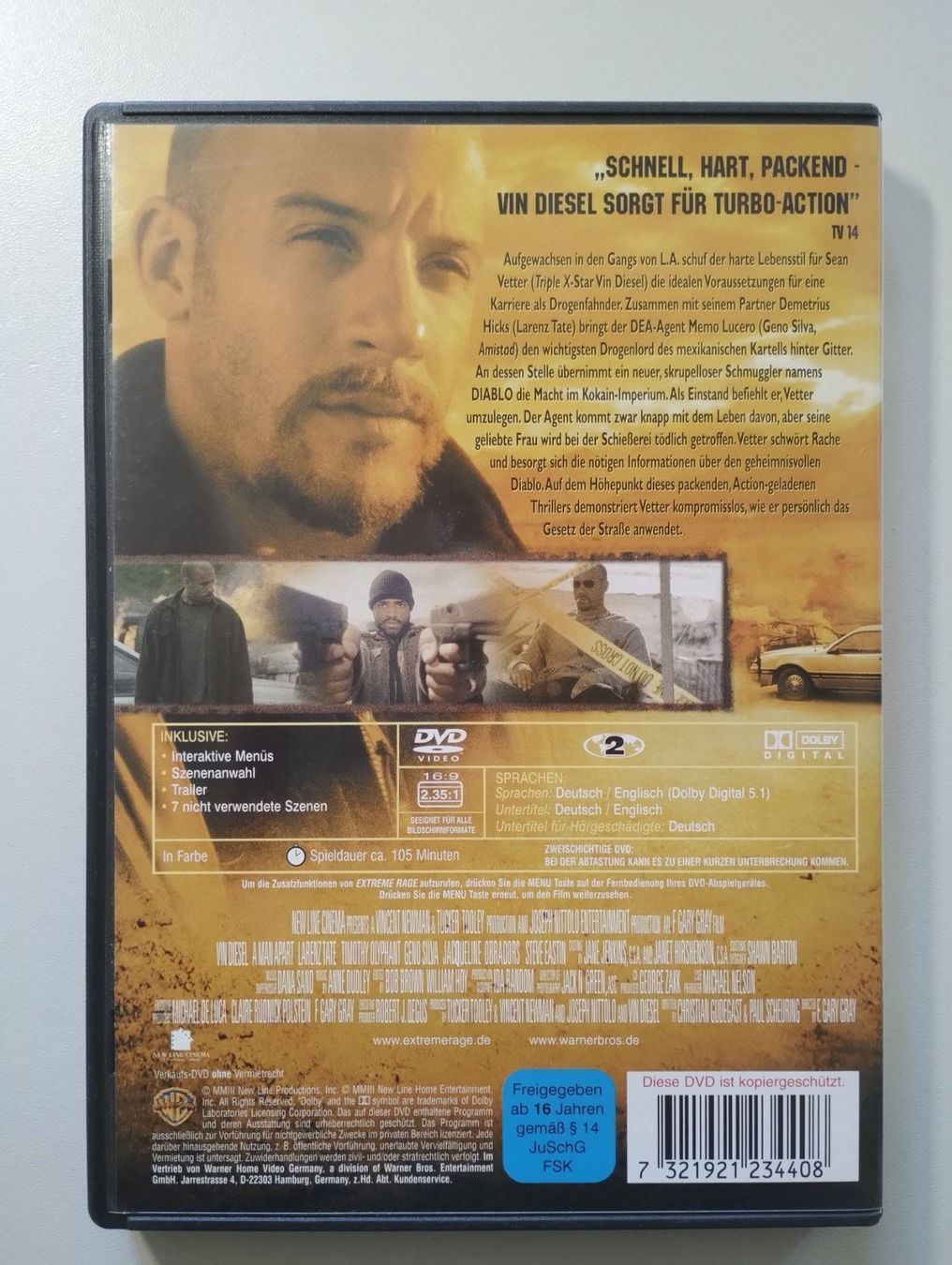 Tutti i DVDs: DVD - Extreme Rage - Versand A-Post nur CHF 2.50! – Usato da Siblingen venduto da the_92m7 1