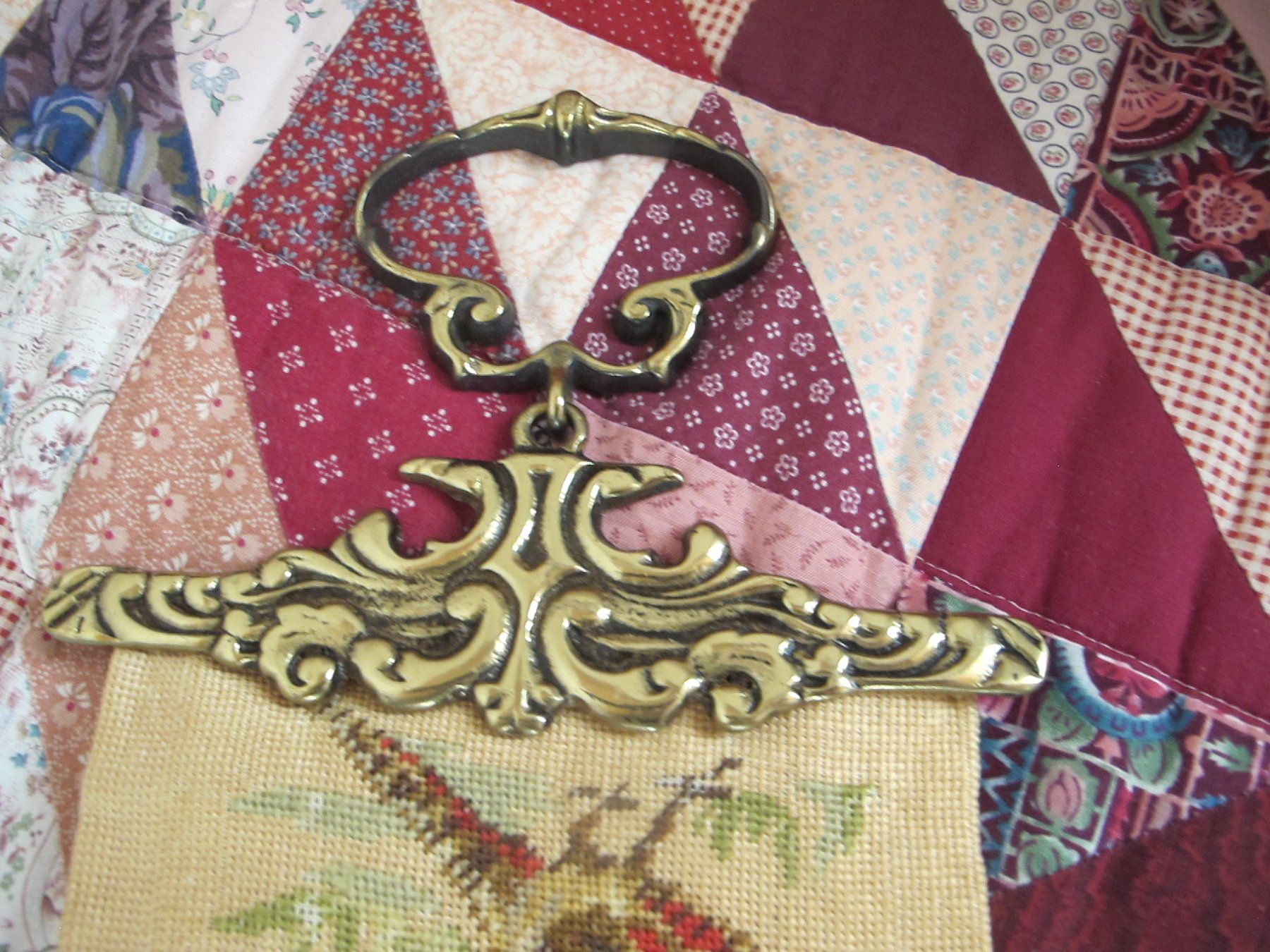 Teppiche: Wandbehang Gobelin  antike Wandteppich Top – Gebraucht aus Löhningen von Chimae67 7