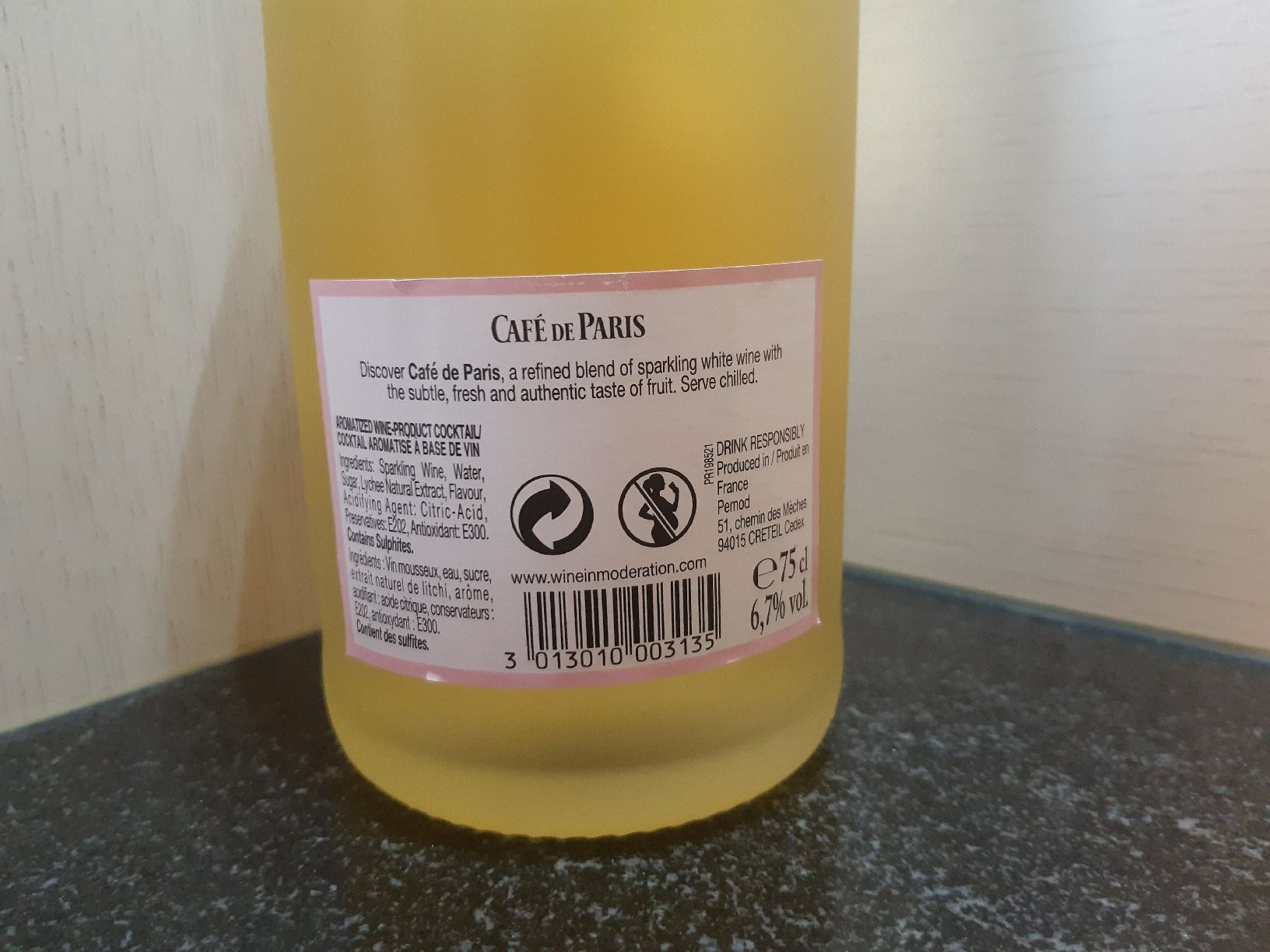 Wein: Café de Paris Lychee – Neu und originalverpackt aus Toffen von Gwunderegge77 1