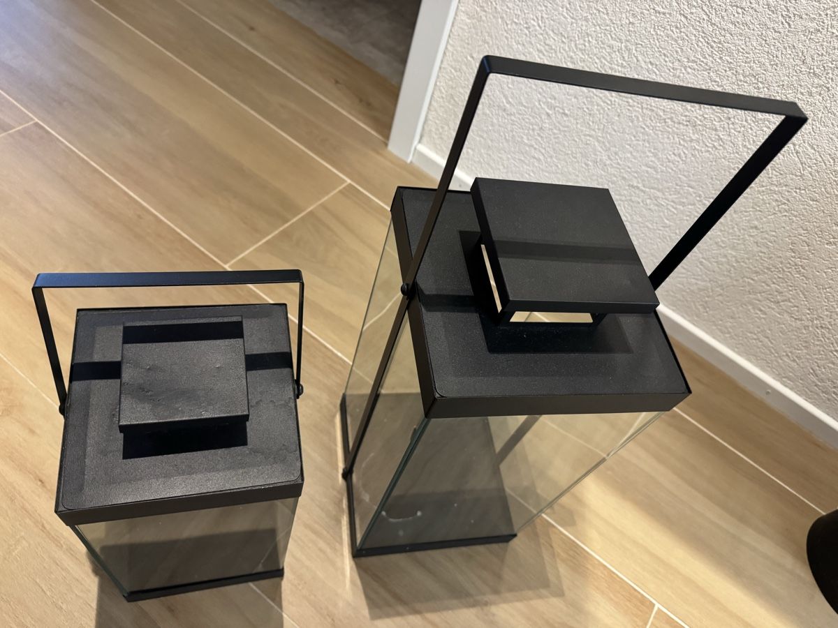 Alle Dekorationen: 2 indoor and outdoor candle holders – Gebraucht aus Münchenstein von ArleneLM 1