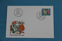 PTT, FDC, Pro Juventute, Märchen, 26.11.1985
