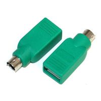 PS/2 - USB Maus-Adapter, grün
