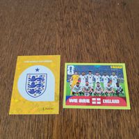 Panini26 England Wappen und Mannschaft