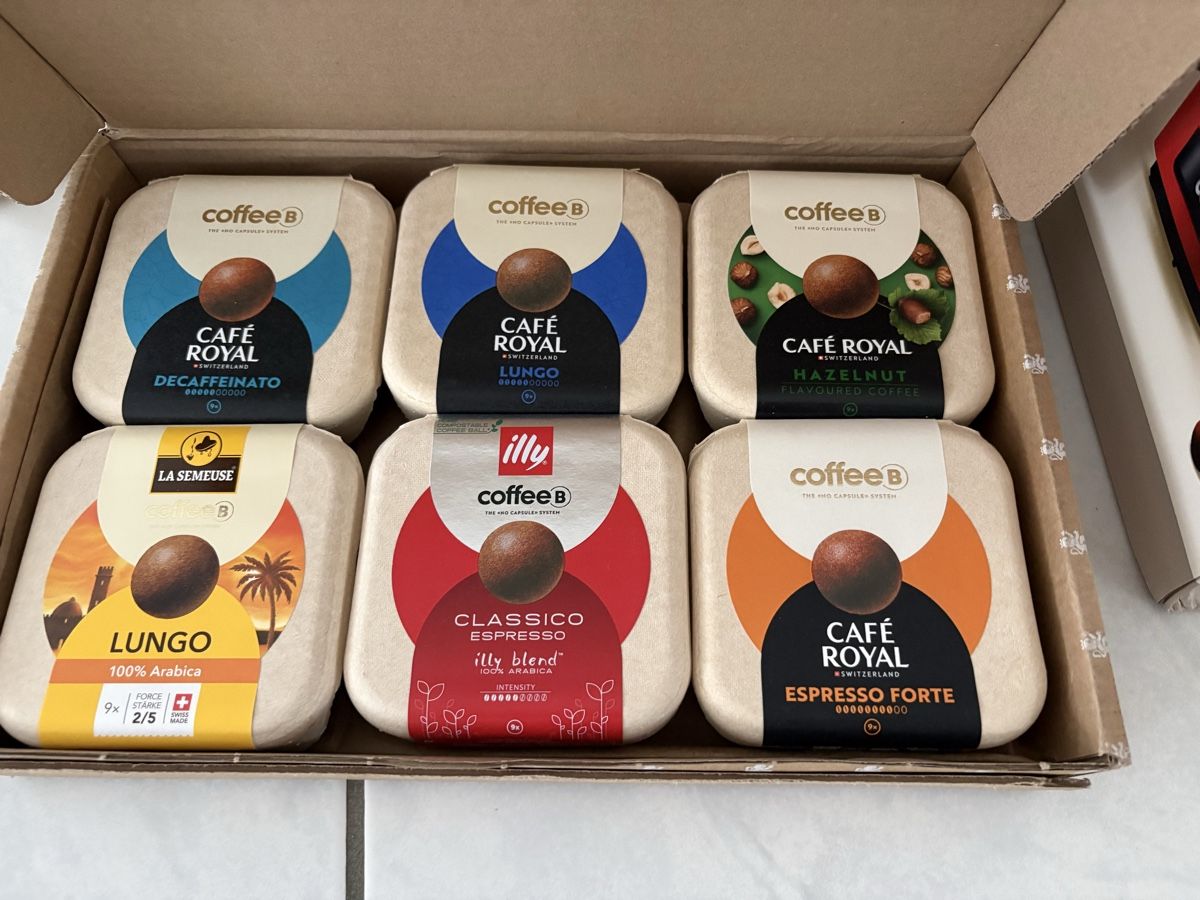 Coffee B Macchine per caffè & Macchine per espresso: CoffeeB Horizon Kaffeemaschine Grau - Originalverpackt – Nuovo e nell'imballaggio originale da Zofingen venduto da SaraMay 1