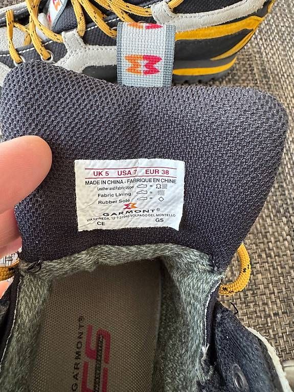 Scarpe da uomo: Garmont Trekking-/Wanderschuhe  Grösse EUR 38 – Usato da Morgarten venduto da Omen70 3