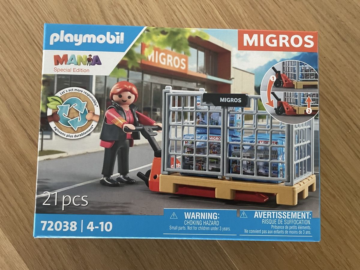 Playmobil Giocattoli: Migros Mania Playmobil – Nuovo e nell'imballaggio originale da Lupsingen venduto da jea_rj7b