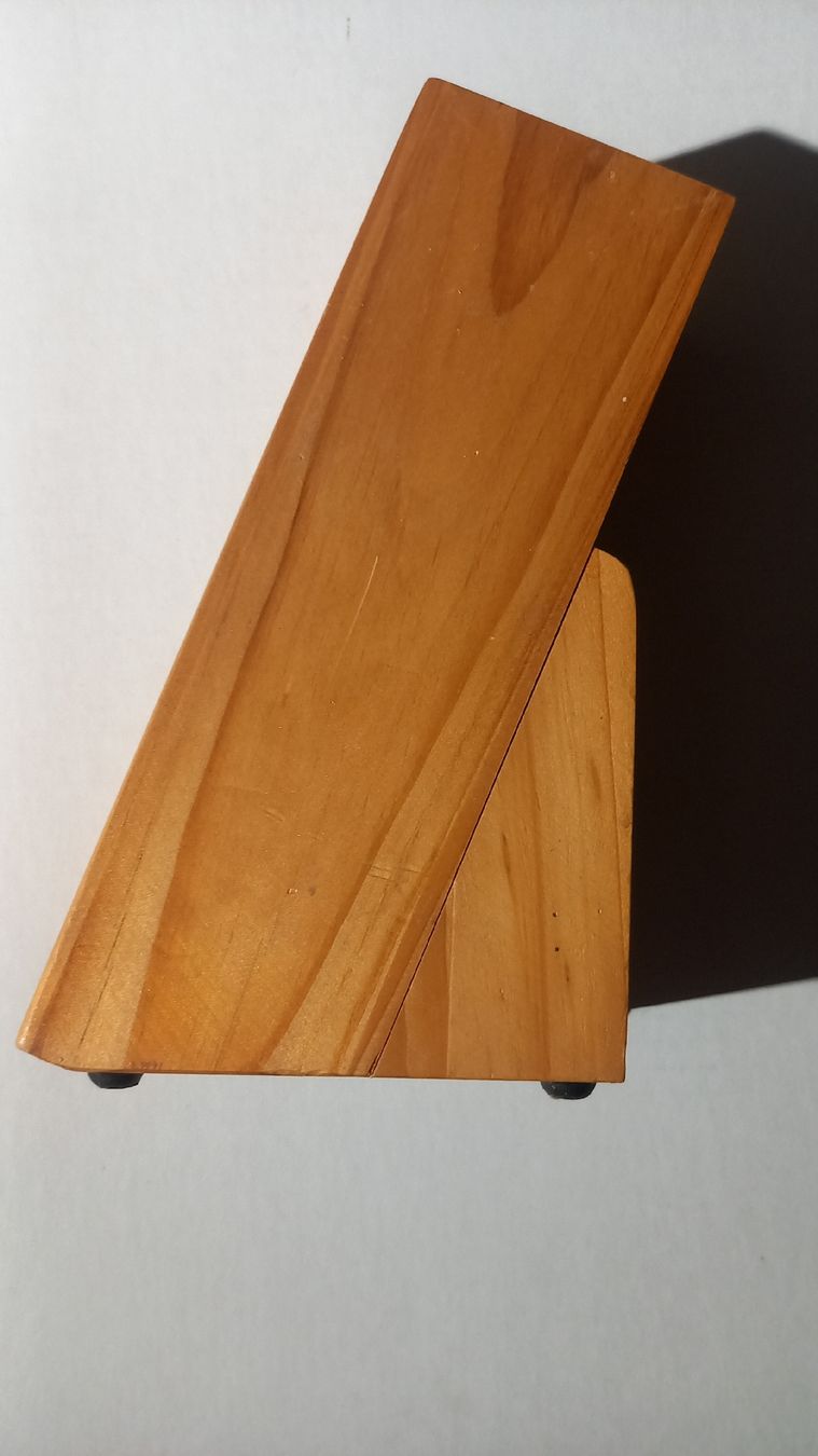 Messer: Messerblock aus Holz – Gebraucht aus St. Gallen von Bir_Rer 1