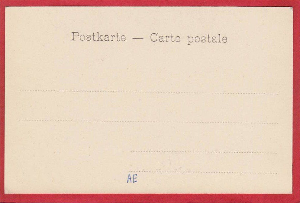 Cartoline postali: SAMADEN, BAHNHOF, DAMPFLOK, LICHTDRUCK – Usato da Grüningen venduto da Kartenlaube 1
