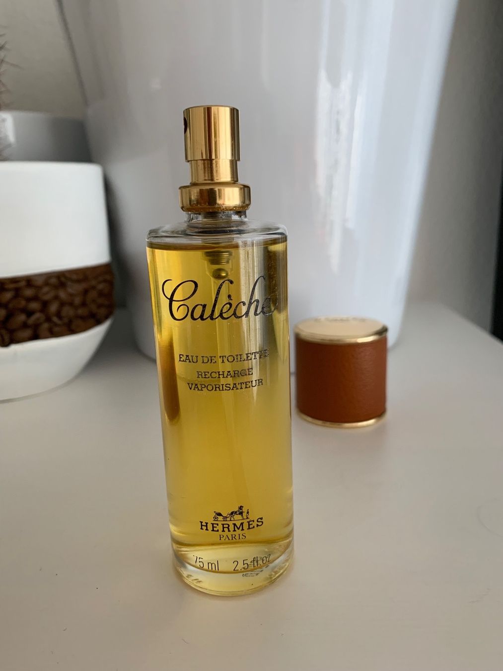 Hermès Profumi & Eau de Toilette: Caleche Hermes 75 ml Eau de Toilette Refillable - Leder Case – Usato da Steinhausen venduto da and_jv7v