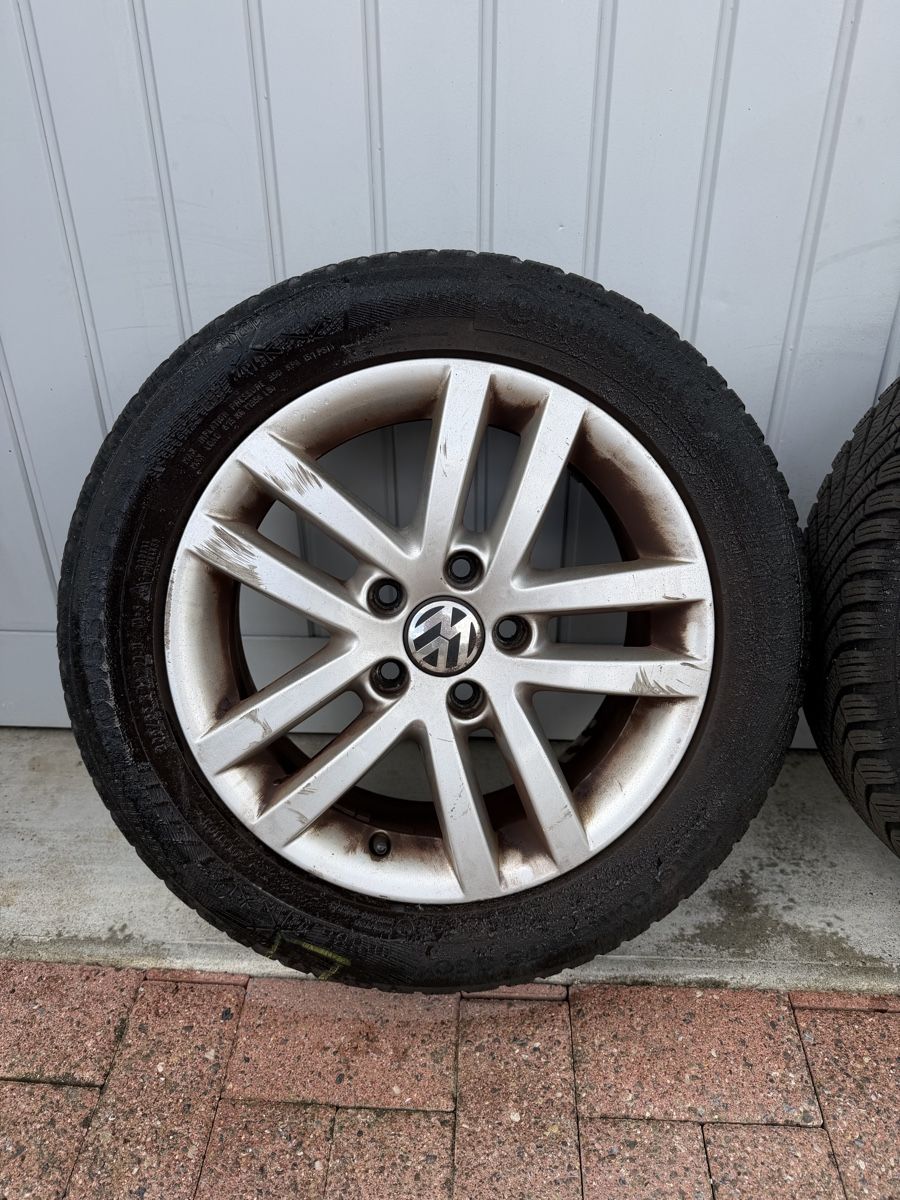 Pneumatici & Ruote complete: Roues complète hiver VW Golf 5x112  – Usato da Biel/Bienne venduto da Gualtieri_10 1