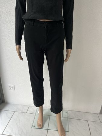 Polo Ralph Lauren Trousers Black Size 14 Cotton Blend