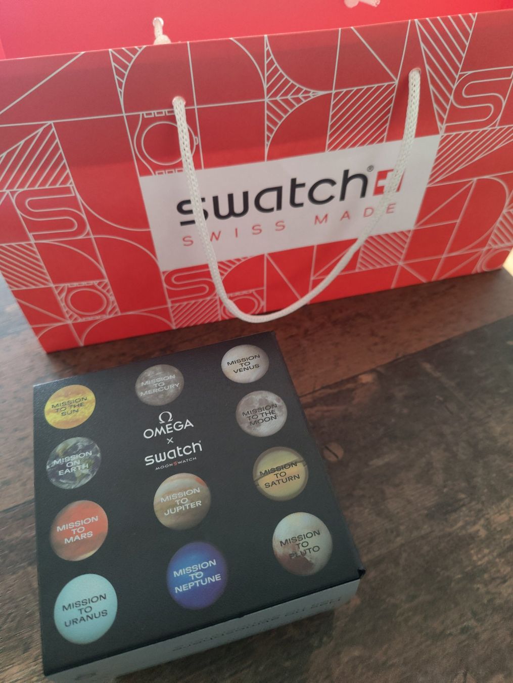 Swatch Orologi: Omega x Swatch MoonSwatch Bioceramic Chronograph – Usato da Zürich venduto da Caeirop 3