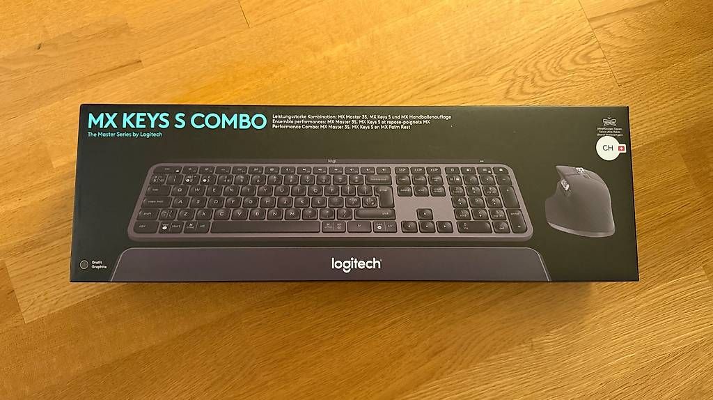 Logitech Tastiere: Logitech Tastatur-Maus-Set MX Keys S Combo – Usato da Sigriswil venduto da Siwaelti