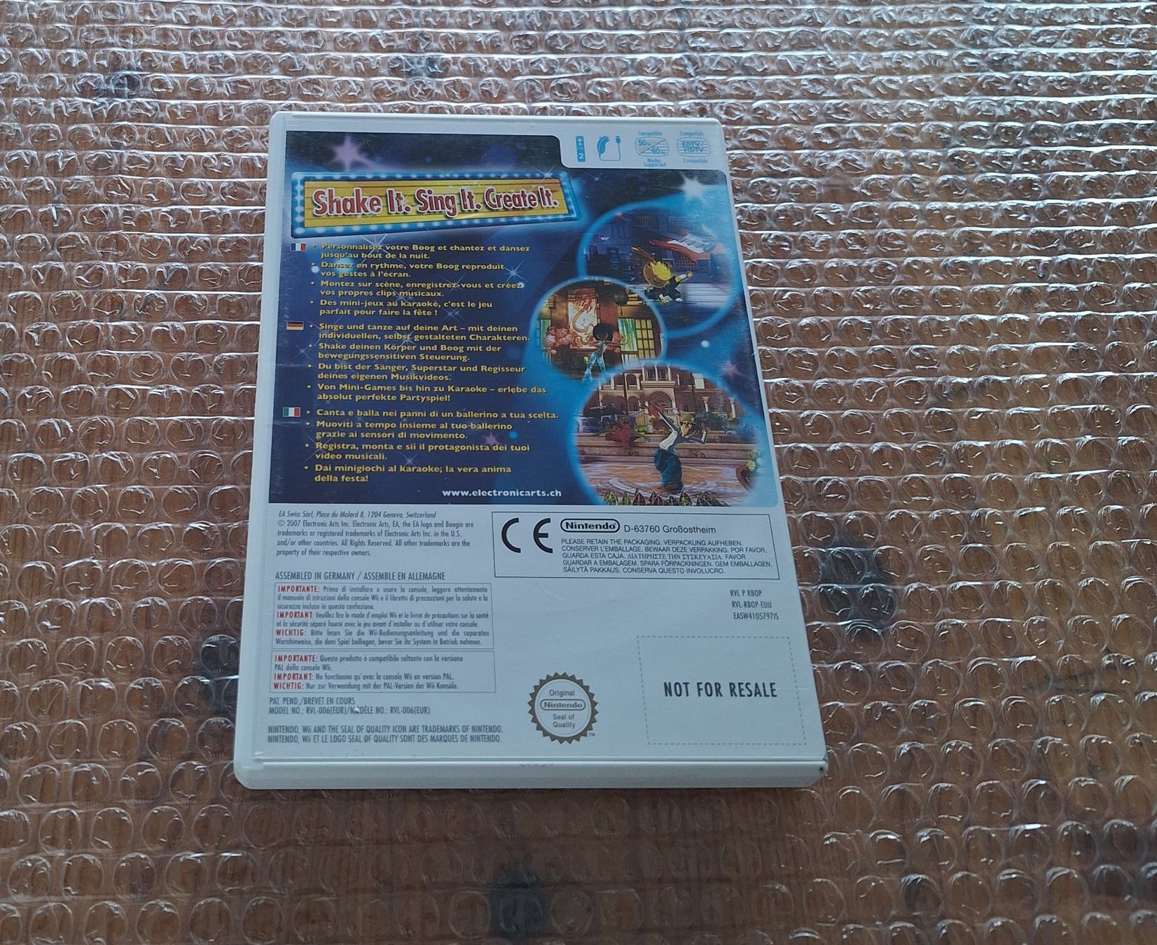 Nintendo Giochi: Boogie - Wii – Usato da Altstätten SG venduto da GGsGameshop 1