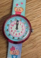 Flik Flak Kinderuhr blau rosa - guter Zustand