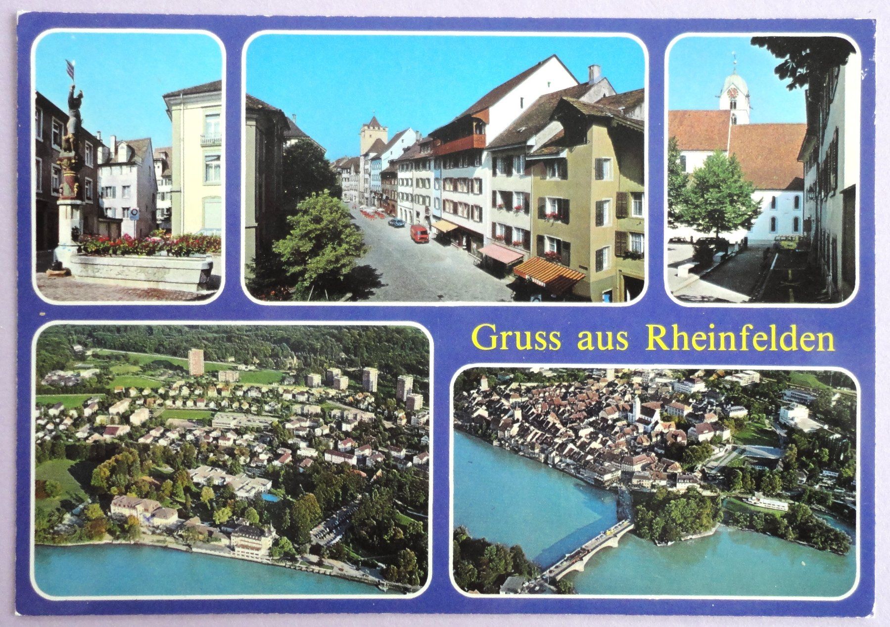 Cartoline postali: Gruss aus Rheinfelden – Usato da Fétigny venduto da Billy2miny