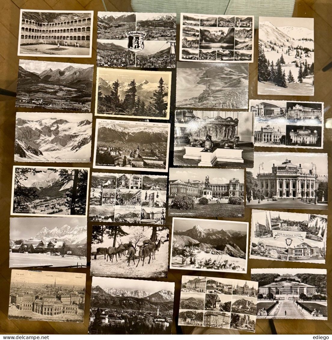 Cartoline postali: AUTRICHE - Lots: 100 X AK: Austria - Antik – Usato da Lutry venduto da Ediego 4