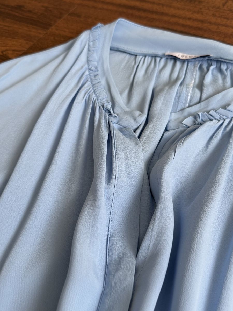 Blusen: iBlues Seidenbluse, hellblau, Gr. 36, neuwertig! – Neu (gemäss Beschreibung) aus Birr von sfe_rhj7 2