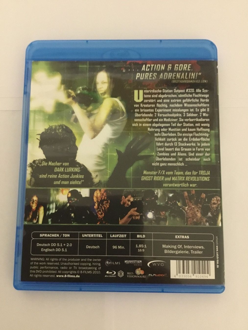 Alle DVDs: Alien vs Zombies Blu Ray – Neu (gemäss Beschreibung) aus Blauen von  1