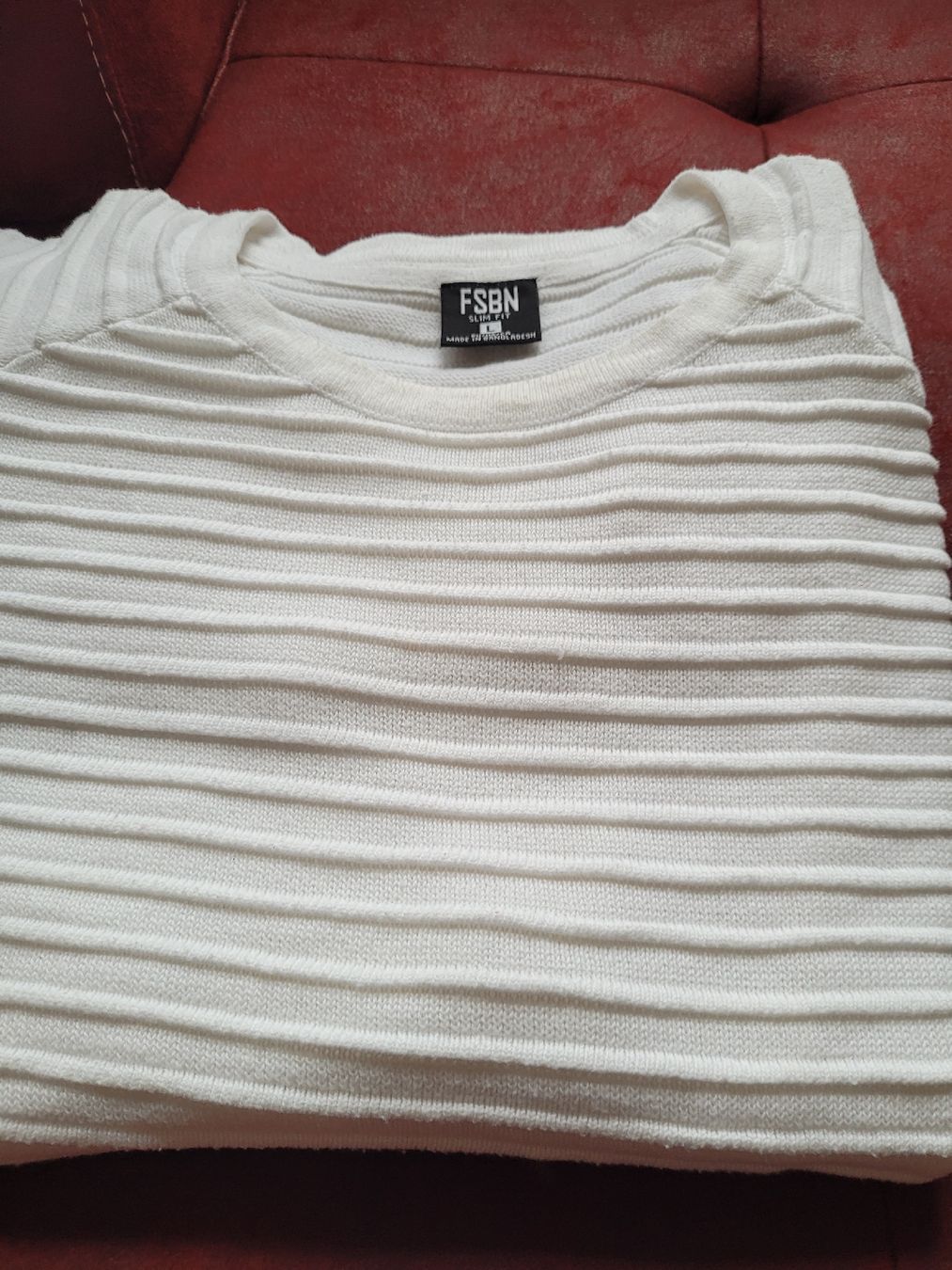 Pullover & Sweatshirts: FSBN Herren Pullover, Weiss, Gr. L - Top Zustand! – Neu (gemäss Beschreibung) aus Bassersdorf von Hyri.i 2