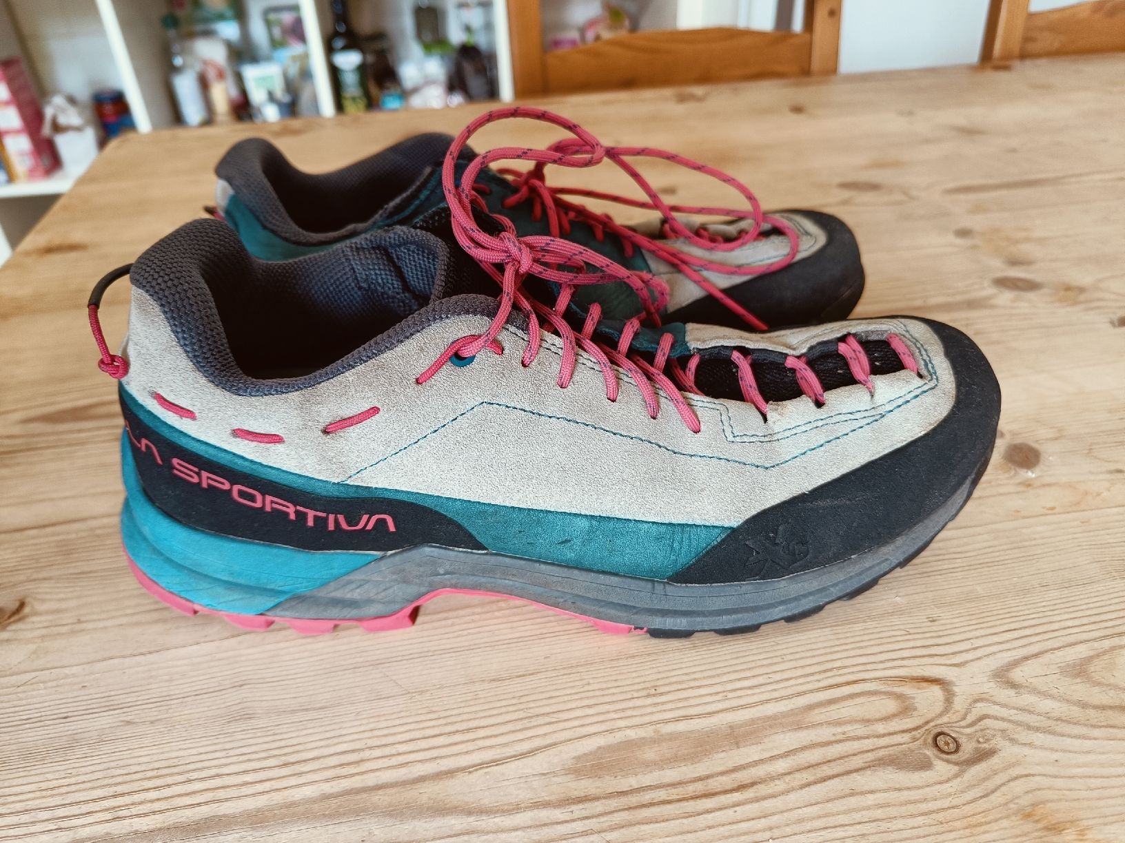 La Sportiva Scarpe da donna: La Sportiva TX Guide Leather, Wanderschuhe – Usato da Zürich venduto da dinamarie 1