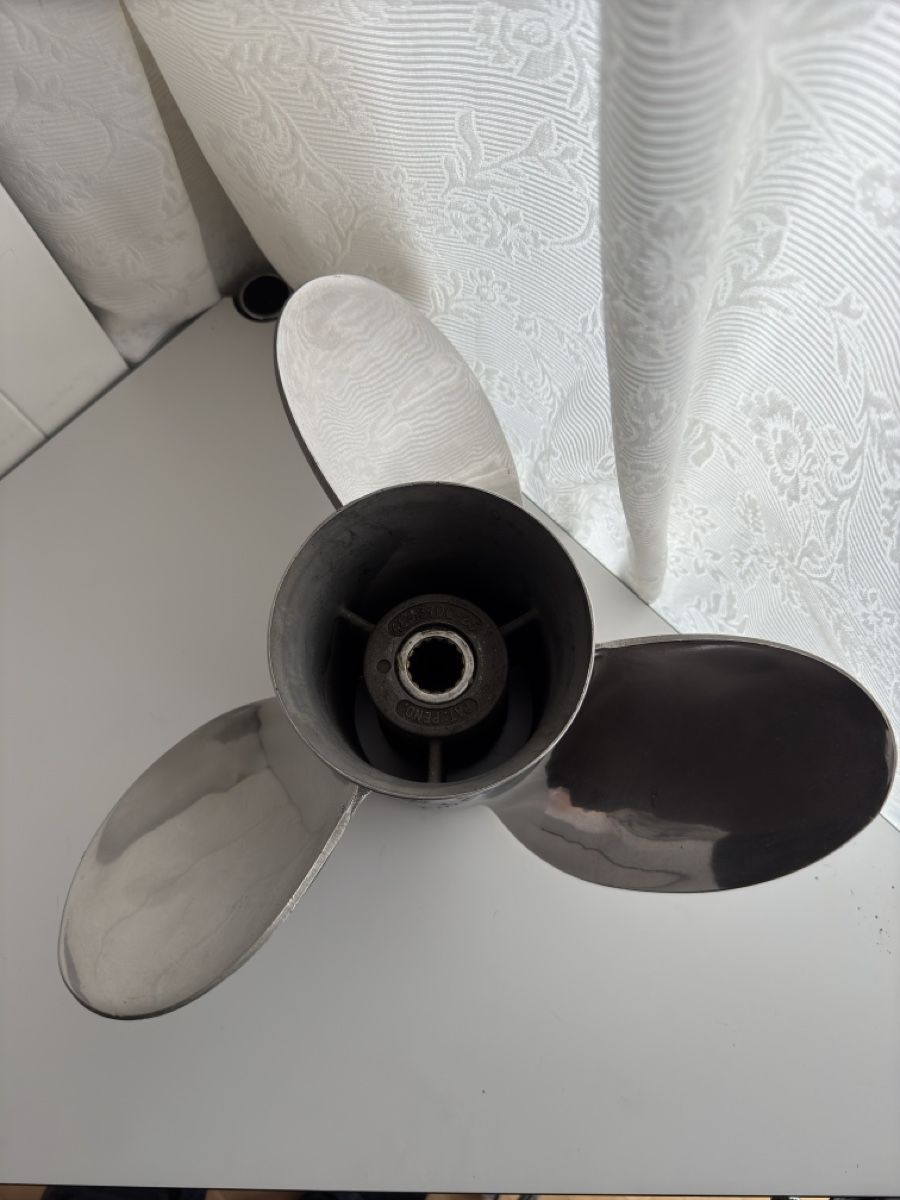Quicksilver Boote: Mirage Quicksilver Stainless PROP 48-13706-25 Boot Propeller – Gebraucht aus Kriens von saintstone 1