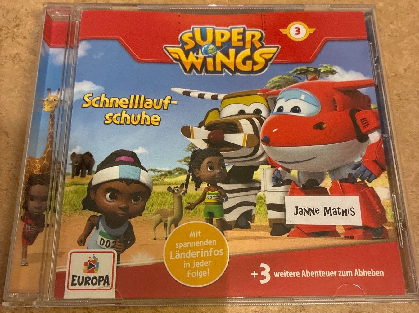 CD: CD- Super Wings- Vol.3 - Schnelllaufschuhe – Usato da Guntershausen venduto da Gloominati