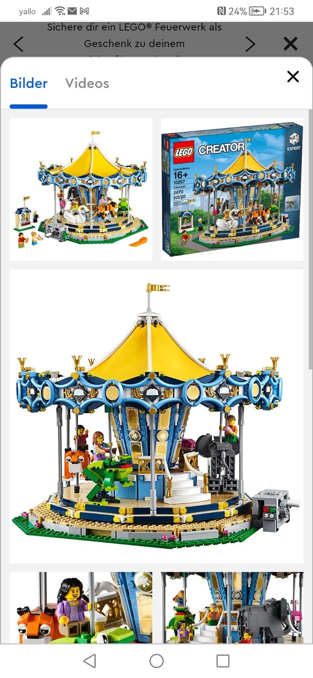 Lego Kit di costruzioni: Lego 10257 Karussell – Usato da Freienbach venduto da TB56 2