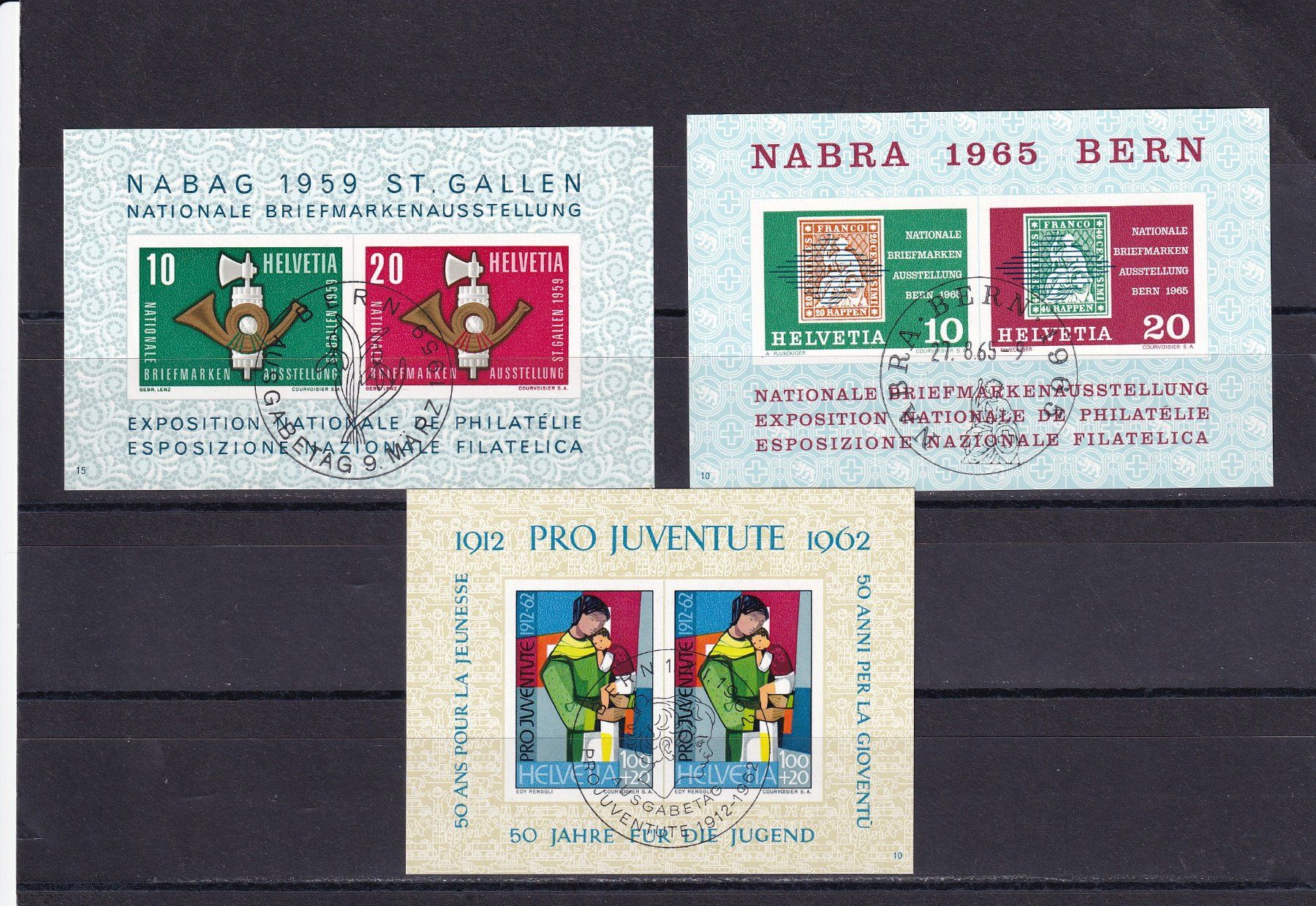 Alle Briefmarken: Sonderausgaben/Blocks: Lot – Gebraucht aus Birsfelden von chr_yq2g