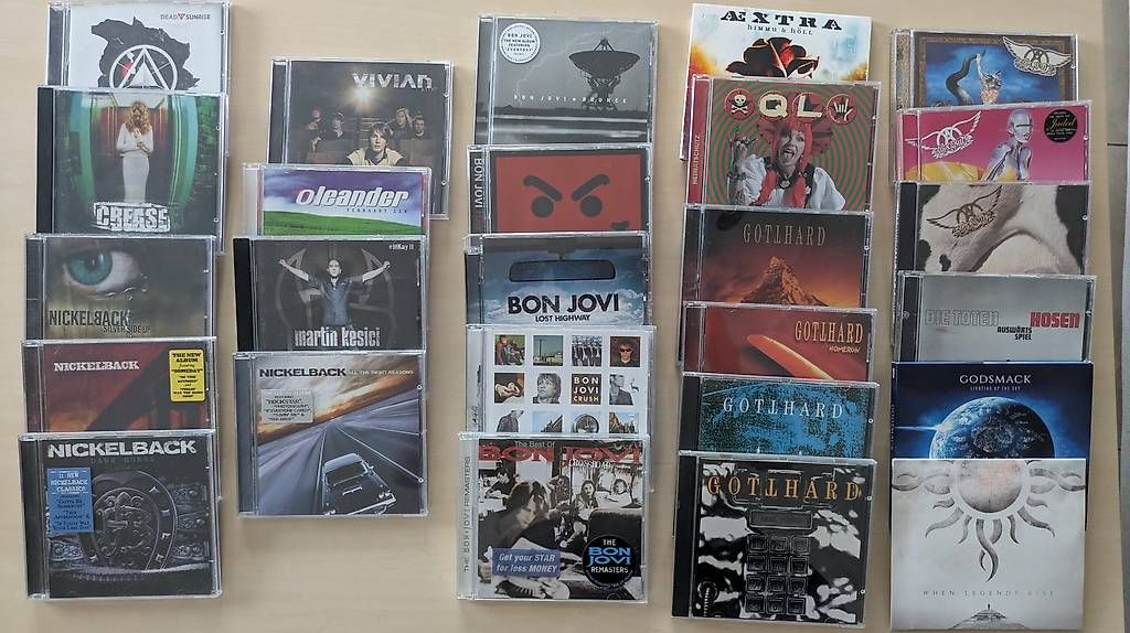CDs: CD Sammlung Rock – Gebraucht aus Wünnewil von Pat714