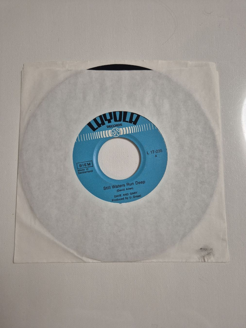 Dischi in vinile: Dave and Gary - Still Waters Run Deep - Single 7 - CH  – Nuovo (secondo la descrizione) da Uster venduto da newwave0 1