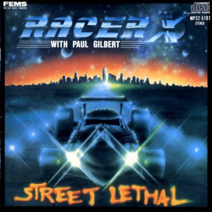 CD: Street Lethal Racer X Paul Gilbert CD JAPAN – Usato da Gersau venduto da pjs_687j