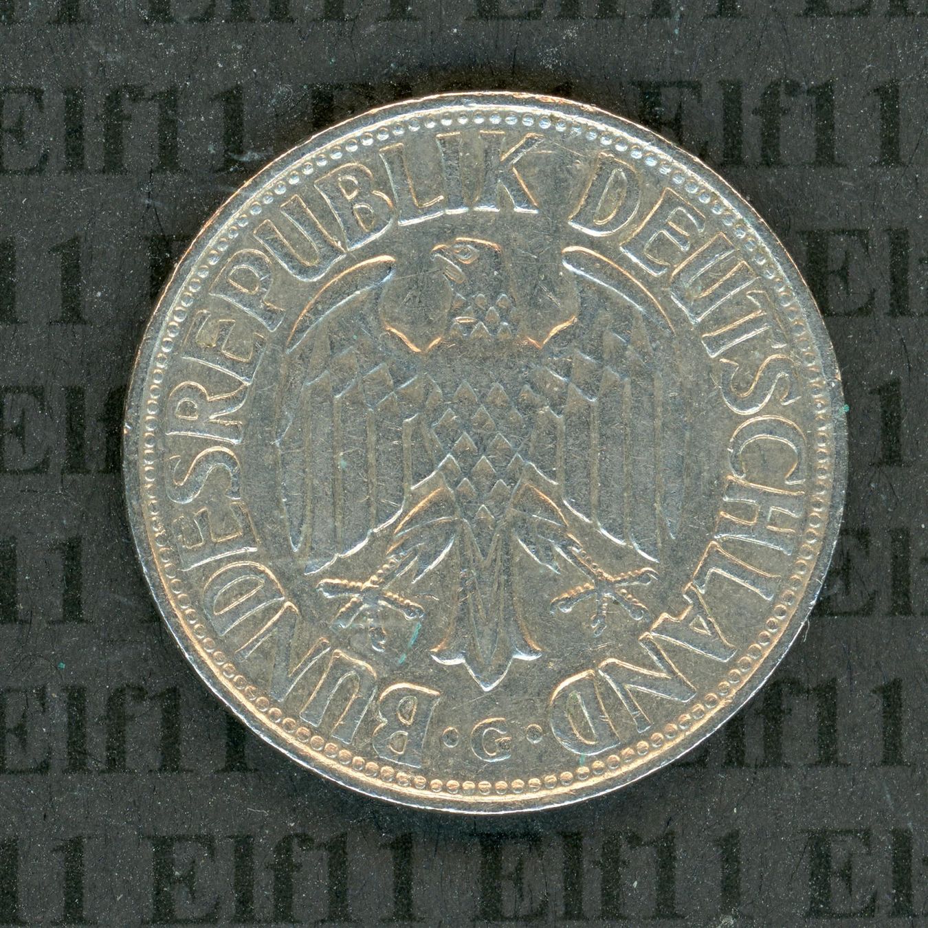 Tutti le monete: DEM___1.00 1963G -vz 1 Deutsche Mark – Usato da Widnau venduto da Elf11 1