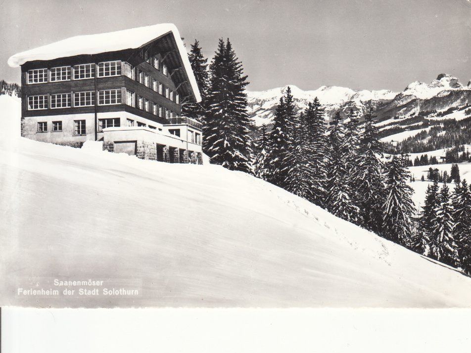 Cartoline postali: Saanenmöser 1966 – Usato da Bürglen TG venduto da StampGraf